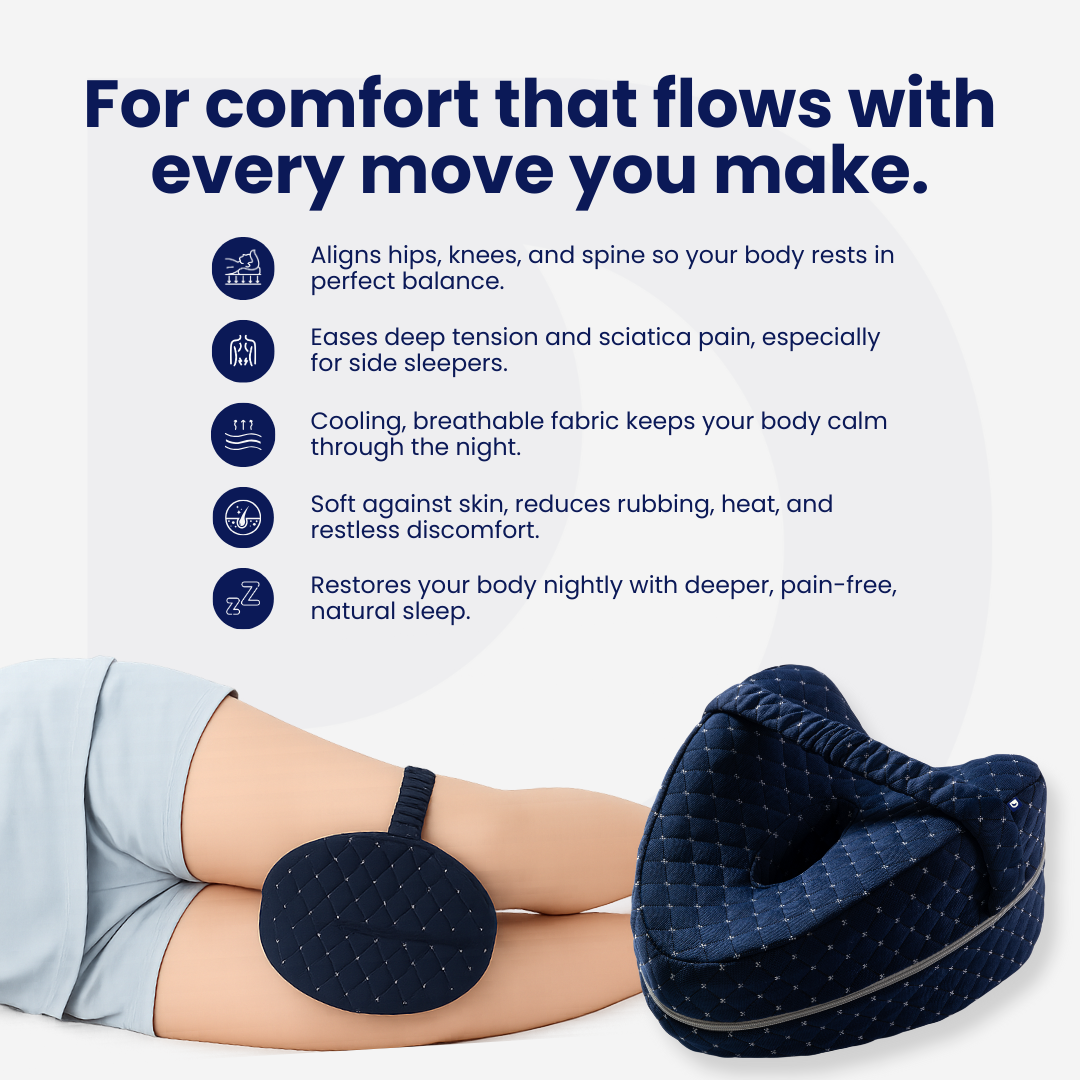 The DreamSleepz Hip Relief Pillow