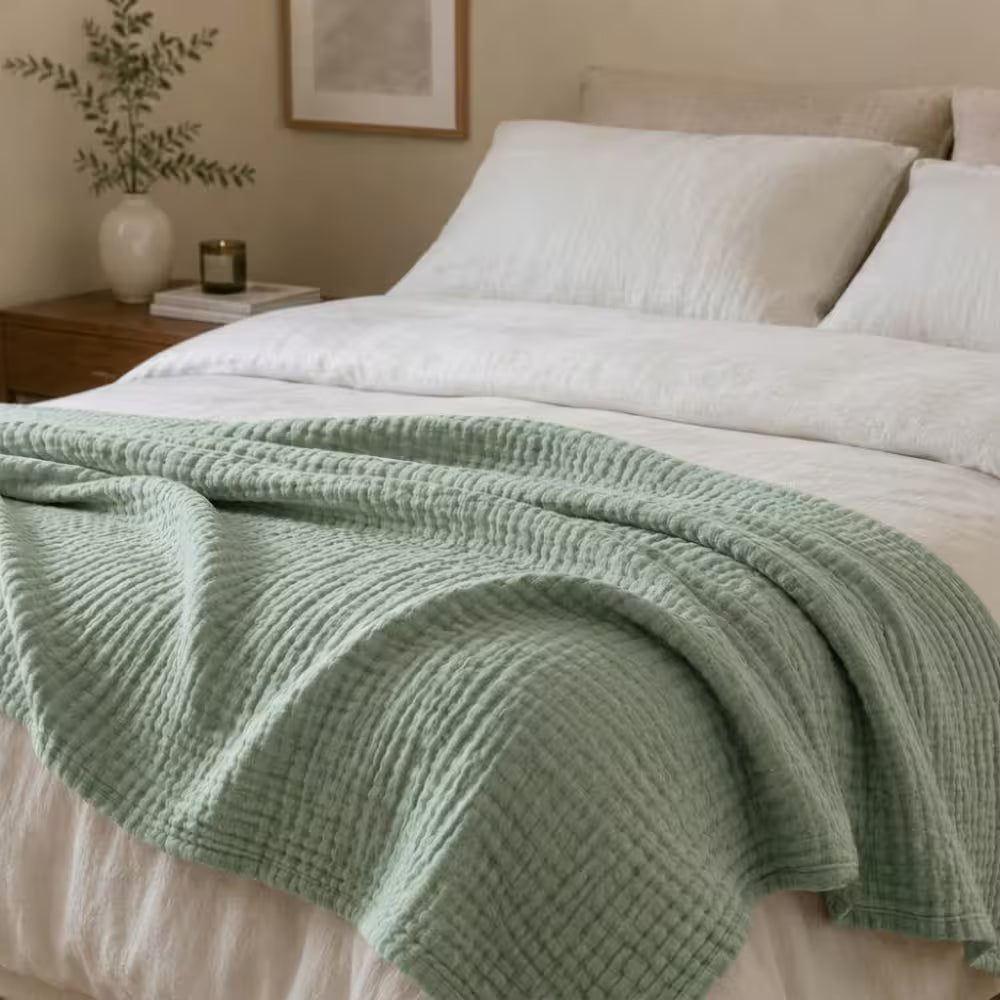 The Muslin Blanket - 100% Muslin Cotton (BOGO)
