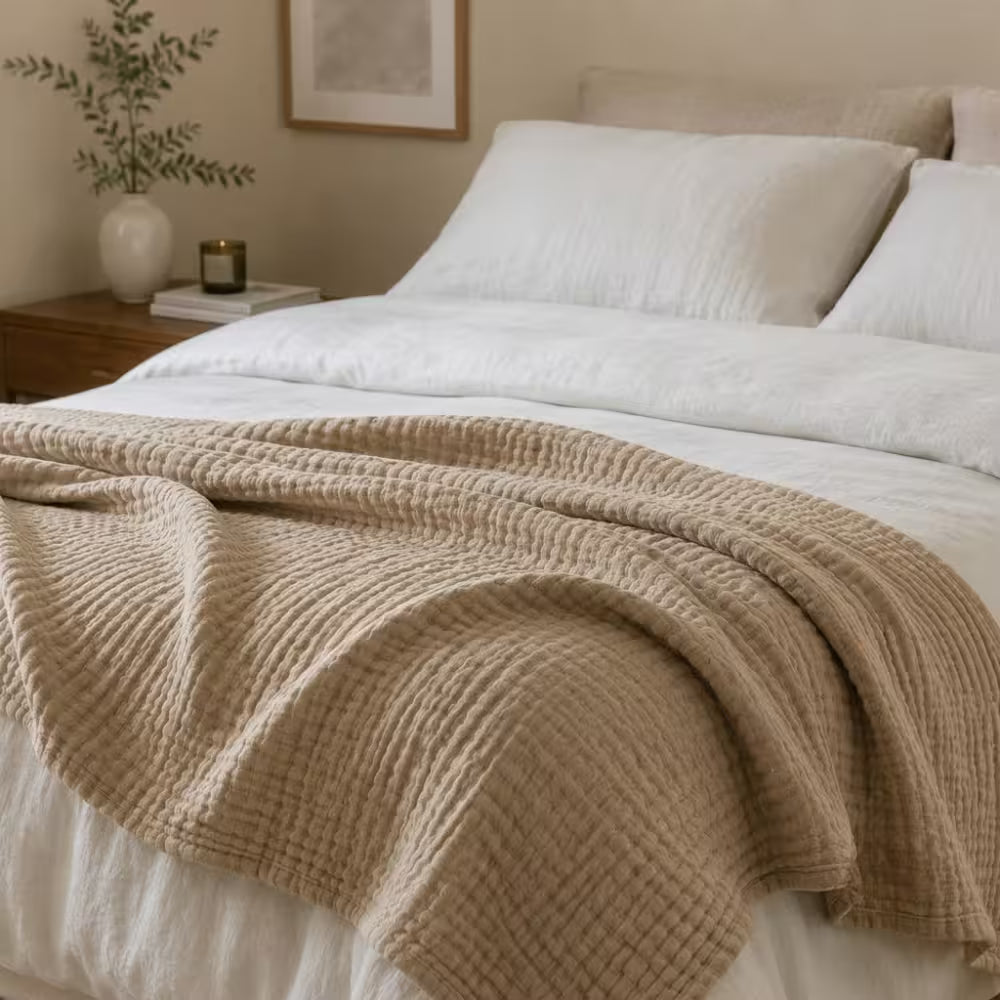 The Muslin Blanket - 100% Muslin Cotton (BOGO)