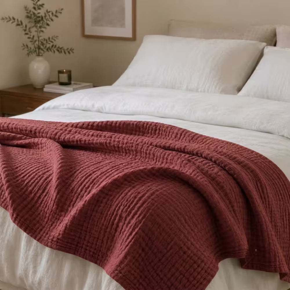 The Muslin Blanket - 100% Muslin Cotton (BOGO)