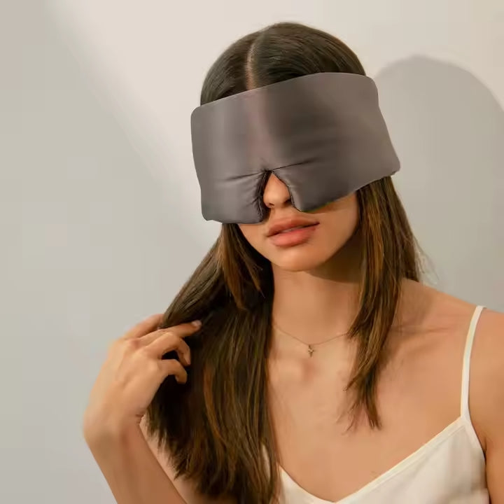 DreamSleepz™ Schlafmaske aus 100% Mulberry-Seide – Für erholsamen Schlaf & sanftes Erwachen